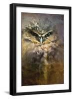 Burrowing Owl-Jai Johnson-Framed Premium Giclee Print