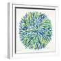 Burst in Cool Palette-Cat Coquillette-Framed Giclee Print