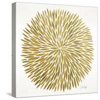 Burst in Gold Palette-Cat Coquillette-Stretched Canvas