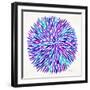 Burst in Purple Palette-Cat Coquillette-Framed Giclee Print