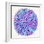 Burst in Purple Palette-Cat Coquillette-Framed Giclee Print