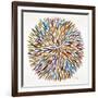 Burst in Retro Palette-Cat Coquillette-Framed Giclee Print