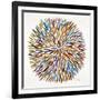 Burst in Retro Palette-Cat Coquillette-Framed Giclee Print