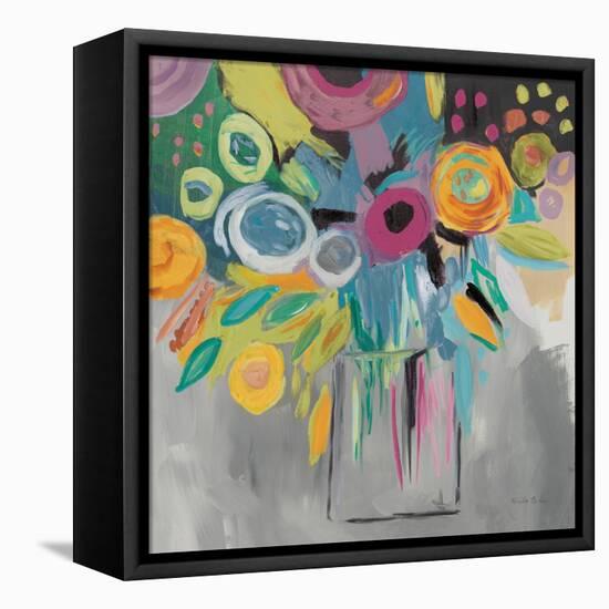 Burst of Magic Autumn-Farida Zaman-Framed Stretched Canvas