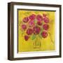 Burst of Poppies-Farida Zaman-Framed Art Print