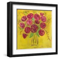 Burst of Poppies-Farida Zaman-Framed Art Print