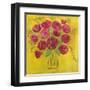 Burst of Poppies-Farida Zaman-Framed Art Print