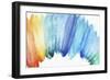 Burst of Rainbow-Eva Watts-Framed Art Print