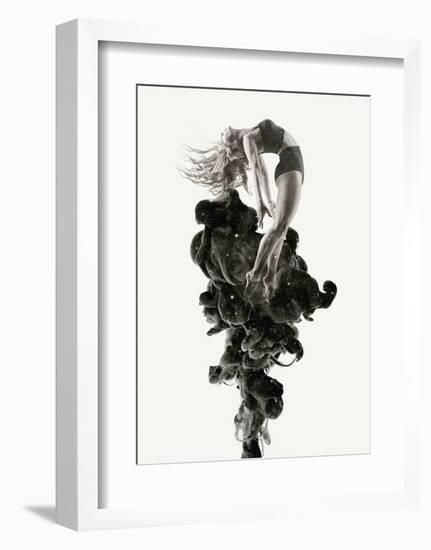 Burst-Design Fabrikken-Framed Art Print