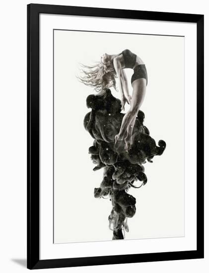 Burst-Design Fabrikken-Framed Art Print