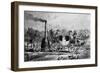 Burstall and Hill Steam Carriage 1824-null-Framed Giclee Print