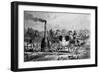 Burstall and Hill Steam Carriage 1824-null-Framed Giclee Print