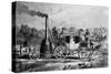 Burstall and Hill Steam Carriage 1824-null-Stretched Canvas