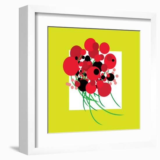 Burstin' Bouquet-null-Framed Art Print