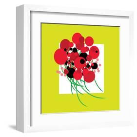 Burstin' Bouquet-null-Framed Art Print