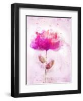Bursting Floral-Ken Roko-Framed Art Print