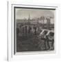 Bursting of the Fleet Ditch and Destruction of Part of the Metropolitan Railway-null-Framed Giclee Print