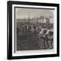 Bursting of the Fleet Ditch and Destruction of Part of the Metropolitan Railway-null-Framed Giclee Print