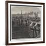 Bursting of the Fleet Ditch and Destruction of Part of the Metropolitan Railway-null-Framed Giclee Print