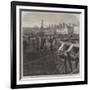 Bursting of the Fleet Ditch and Destruction of Part of the Metropolitan Railway-null-Framed Giclee Print