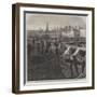 Bursting of the Fleet Ditch and Destruction of Part of the Metropolitan Railway-null-Framed Giclee Print