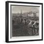 Bursting of the Fleet Ditch and Destruction of Part of the Metropolitan Railway-null-Framed Giclee Print