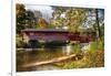 Burt Henry Covered Bridge, Vermont-George Oze-Framed Photographic Print