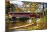 Burt Henry Covered Bridge, Vermont-George Oze-Mounted Photographic Print