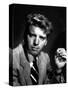 Burt Lancaster, 1948 (b/w photo)-null-Stretched Canvas