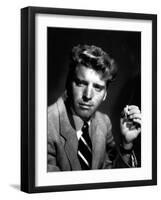 Burt Lancaster, 1948 (b/w photo)-null-Framed Photo