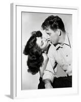 Burt Lancaster, Ava Gardner "The Killers",l 1946, Directed by Robert Siodmak-null-Framed Photographic Print