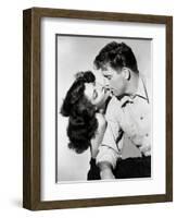 Burt Lancaster, Ava Gardner "The Killers",l 1946, Directed by Robert Siodmak-null-Framed Photographic Print