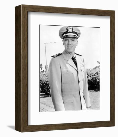 Burt Lancaster, Run Silent Run Deep (1958)-null-Framed Photo