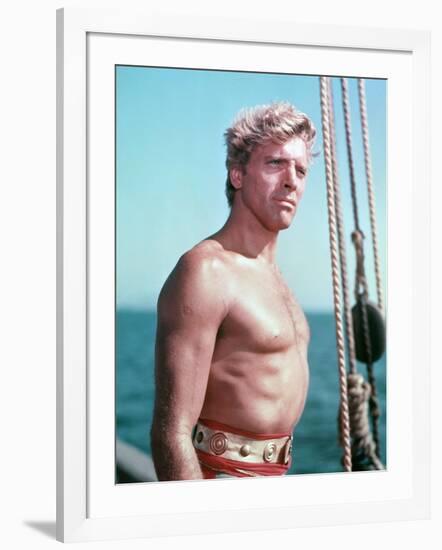 Burt Lancaster. "The Crimson Pirate" 1952, Directed by Robert Siodmak-null-Framed Photographic Print