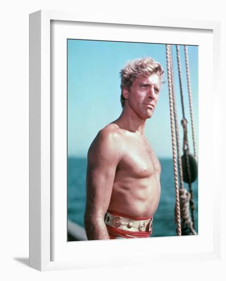 Burt Lancaster. "The Crimson Pirate" 1952, Directed by Robert Siodmak-null-Framed Photographic Print