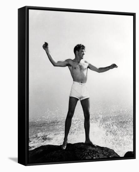 Burt Lancaster-null-Framed Stretched Canvas