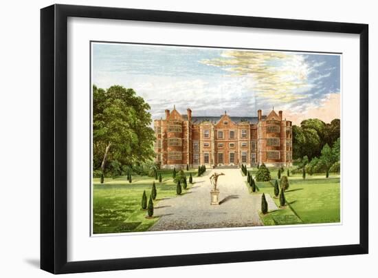 Burton Agnes Hall, Worcestershire, Home of Baronet Boynton, C1880-AF Lydon-Framed Giclee Print