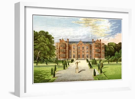 Burton Agnes Hall, Worcestershire, Home of Baronet Boynton, C1880-AF Lydon-Framed Giclee Print