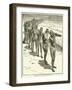 Burton's March Towards Central Africa-null-Framed Giclee Print