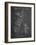 Burton Touring Snowboard Patent-Cole Borders-Framed Art Print