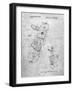 Burton Touring Snowboard Patent-Cole Borders-Framed Art Print