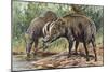 Buru Babirusa or Golden Babirusa (Babyrousa Babyrussa), Suidae-null-Mounted Giclee Print