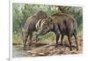 Buru Babirusa or Golden Babirusa (Babyrousa Babyrussa), Suidae-null-Framed Giclee Print