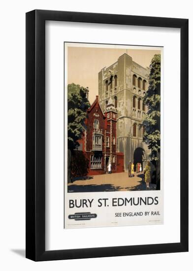 Bury Red Building-null-Framed Art Print