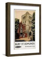 Bury Red Building-null-Framed Art Print