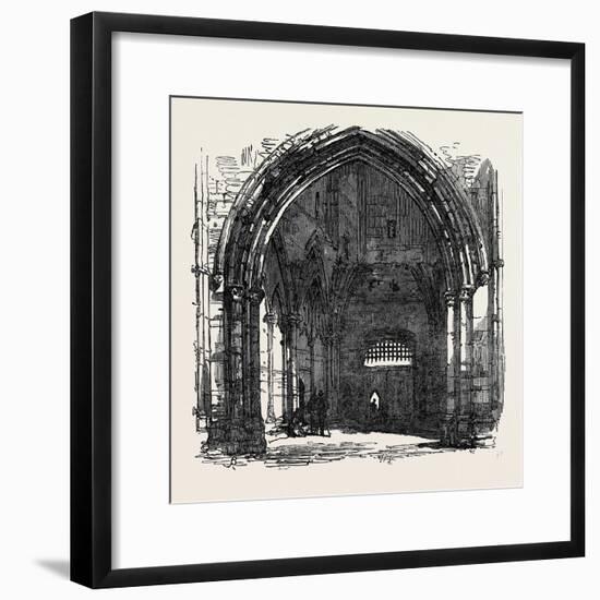 Bury St. Edmunds: Interior of the Abbey Gate 1867-null-Framed Giclee Print