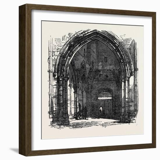 Bury St. Edmunds: Interior of the Abbey Gate 1867-null-Framed Giclee Print