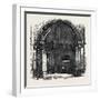 Bury St. Edmunds: Interior of the Abbey Gate 1867-null-Framed Giclee Print