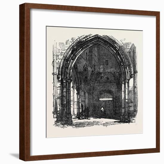 Bury St. Edmunds: Interior of the Abbey Gate 1867-null-Framed Giclee Print