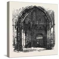 Bury St. Edmunds: Interior of the Abbey Gate 1867-null-Stretched Canvas